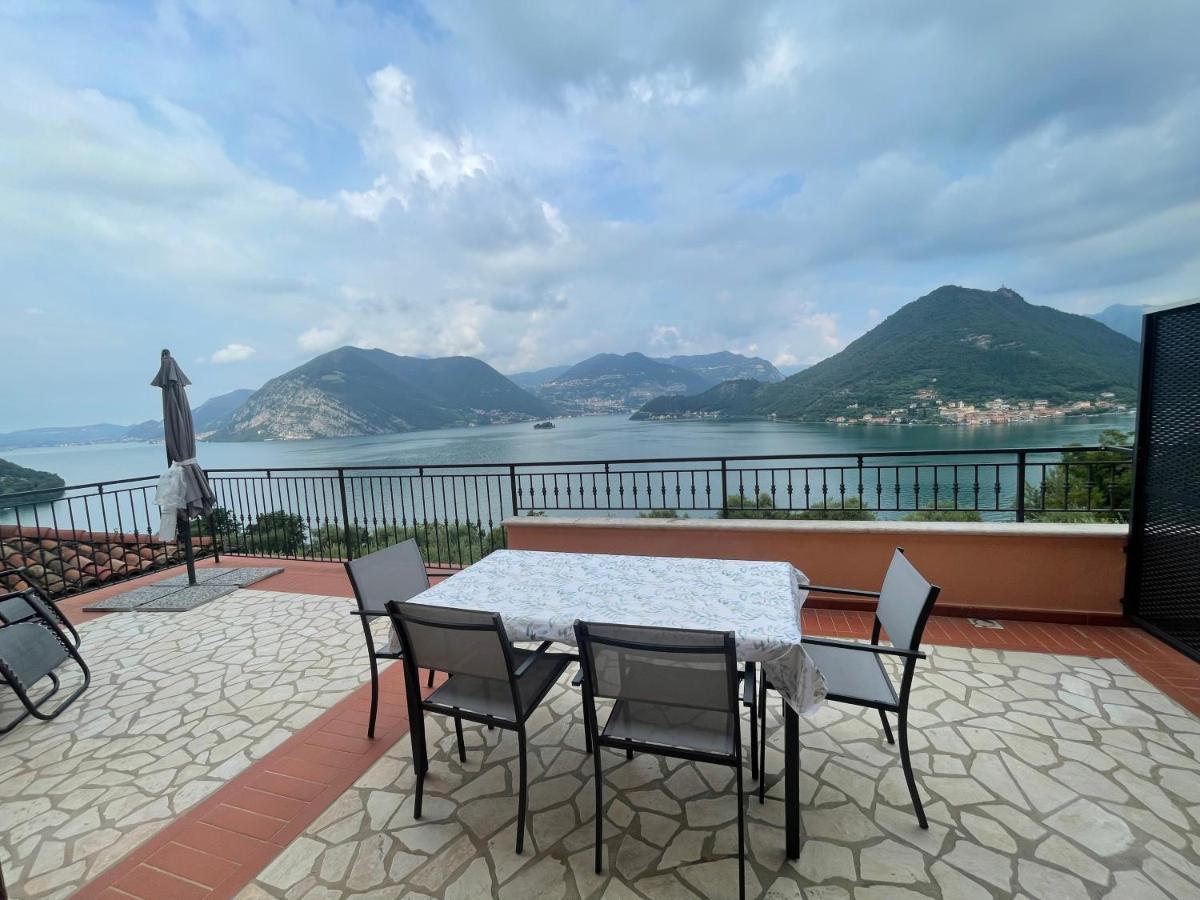 Appartamento Vista Lago D'Iseo Sulzano Kültér fotó